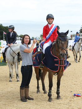 Emelia Mitchell wins Waddesdon Stud National 138cm Championship Final
